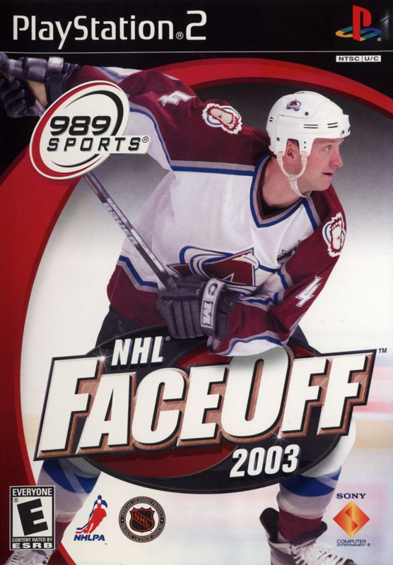 NHL Faceoff 2003 box art for Playstation 2